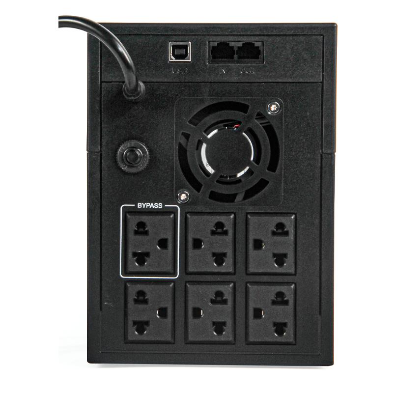 Vista 2 de UPS Interactivo Elise Fase AUR-1500-LCD-USB 1500VA/900W
