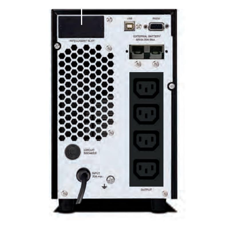 Vista 2 de UPS CDP UPO11-2i Online 2000VA / 1800W