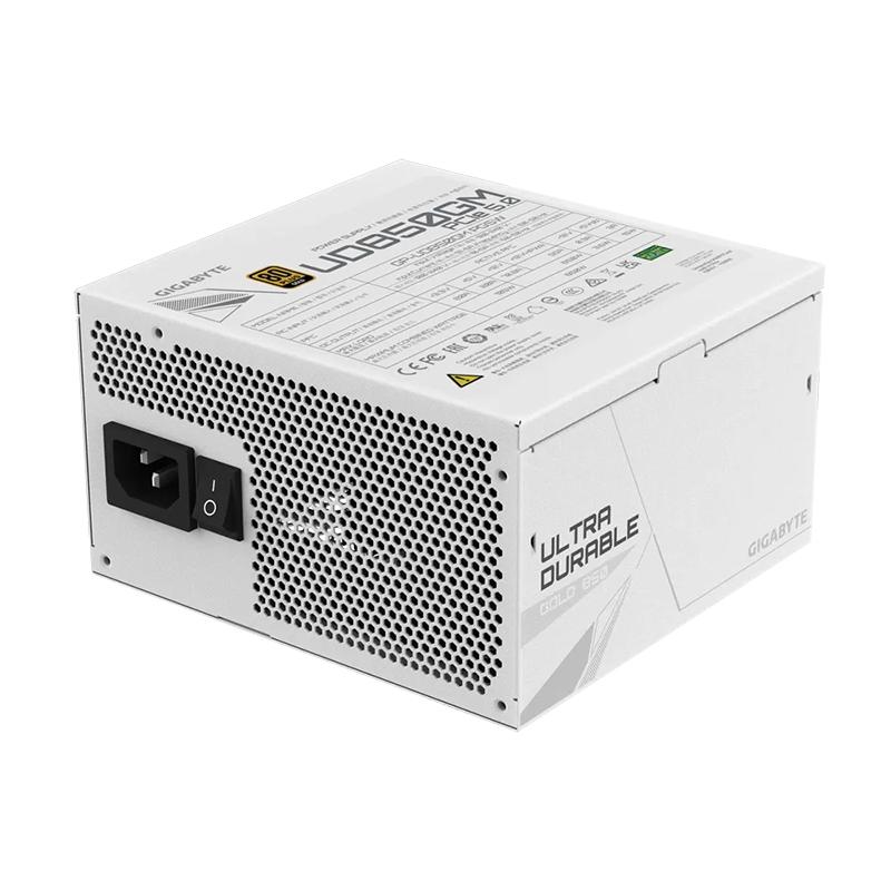 Vista 3 de Fuente de Poder Gigabyte UD850GM PG5W 850W 80 PLUS Gold
