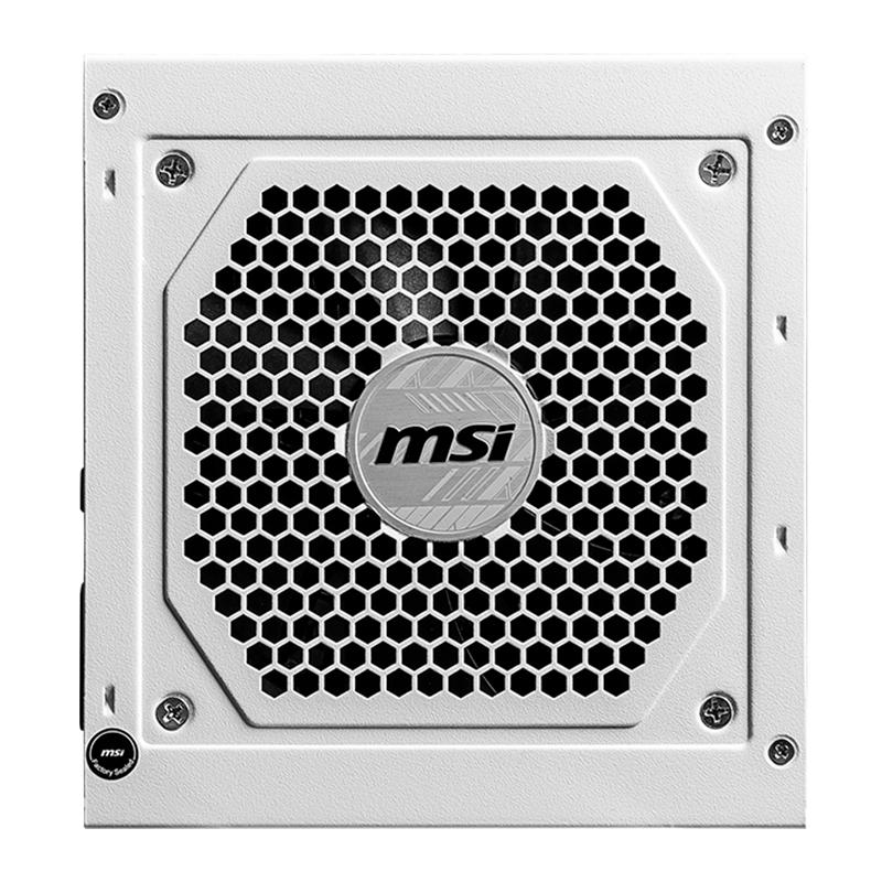 Vista 3 de Fuente de Poder MSI MAG A850GL PCIE5 White 850W Gold