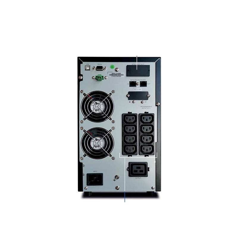 Vista 2 de UPS On-Line CDP UPO11i(AX) 3000VA/3000W con 6 Salidas IEC