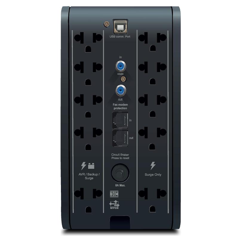 Vista 2 de UPS Interactivo CDP R-Smart 751i 750VA / 375W