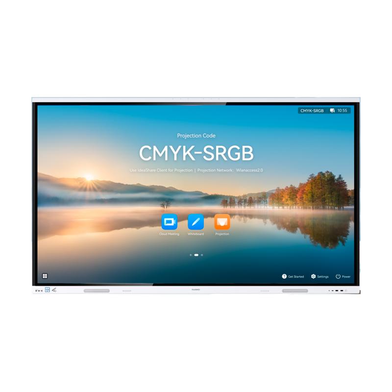 Vista 2 de Pantalla Tactil Interactiva Huawei IdeaHub Board 3 Pro 86" (IHB2-86PB) 4K/Parlante: 30W
