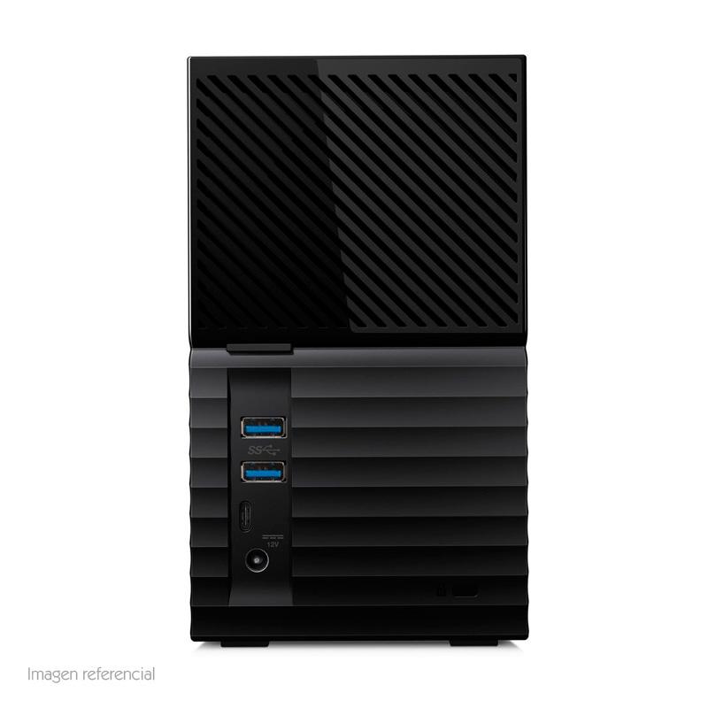 Vista 2 de Disco Duro Externo Western Digital My Book Duo 20TB USB 3.1 Tipo-C
