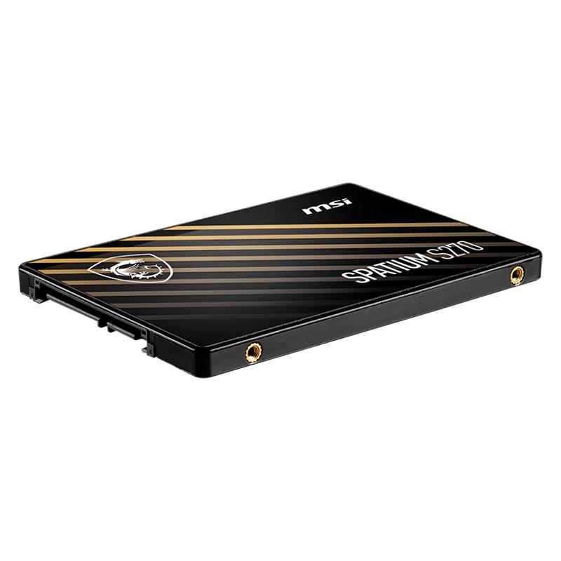 Vista 2 de Unidad de Estado Solido MSI SPATIUM S270 SATA 2.5" 480GB, SATA III 6.0 Gbps