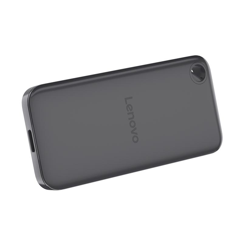 Vista 3 de SSD Externo Portátil Lenovo LP100 500GB USB-C 3.2 Gris Luna