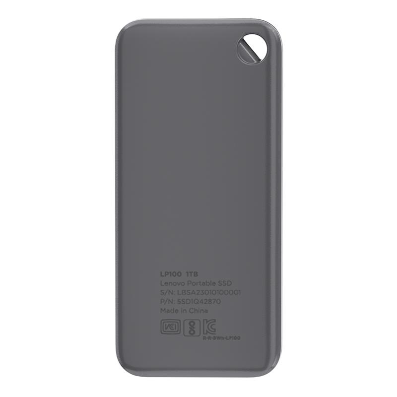 Vista 2 de SSD Externo Portátil Lenovo LP100 2TB USB-C 3.2 Gen 1