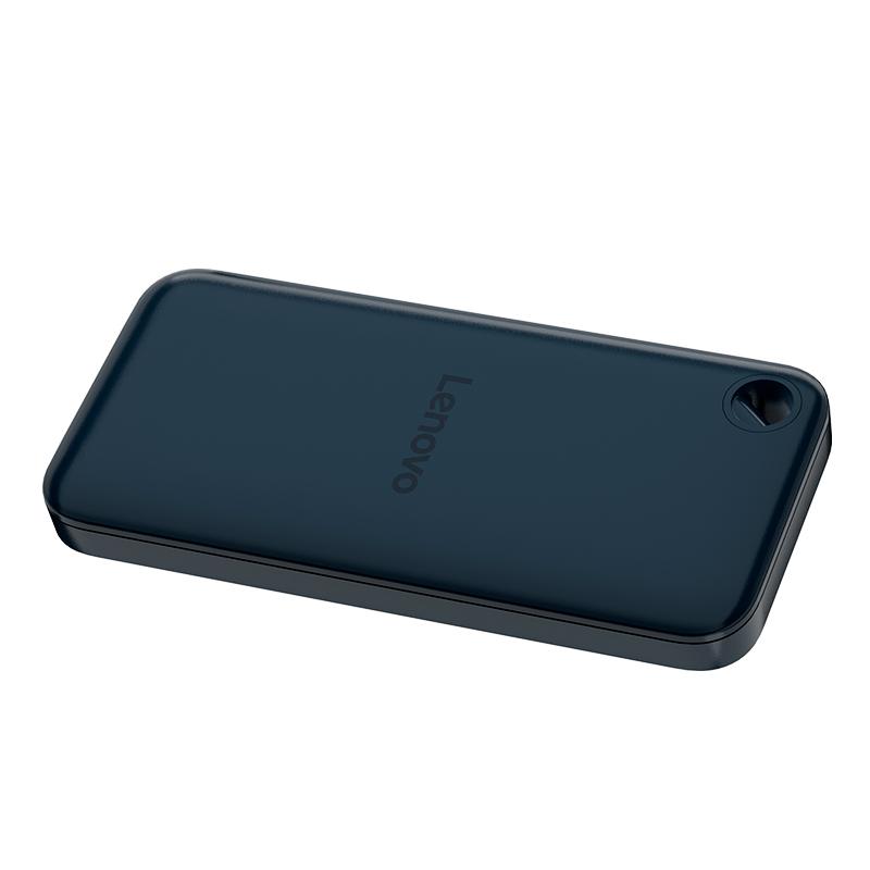 Vista 4 de SSD Externo Portátil Lenovo LP100 500GB USB-C 3.2 Azul Cósmico