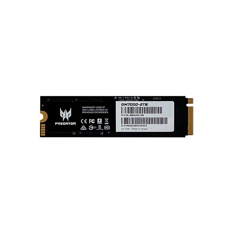 Vista 3 de SSD Predator GM7000 2TB NVMe PCIe Gen 4