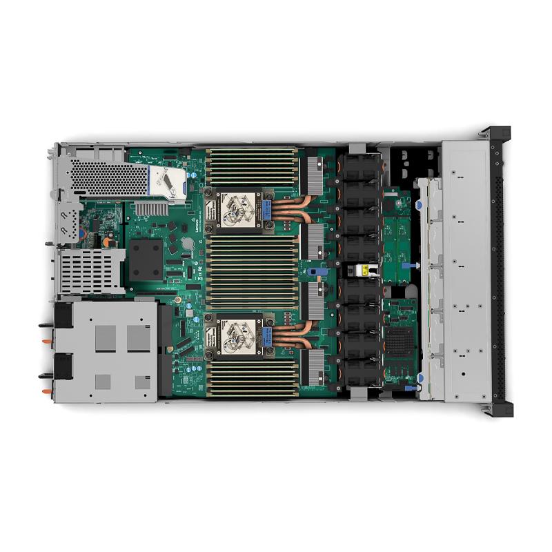 Vista 2 de Servidor Lenovo ThinkSystem SR630 V3 1x Xeon Silver 4510 2.4/4.1GHz/12C/30MB Cache/TDP150W