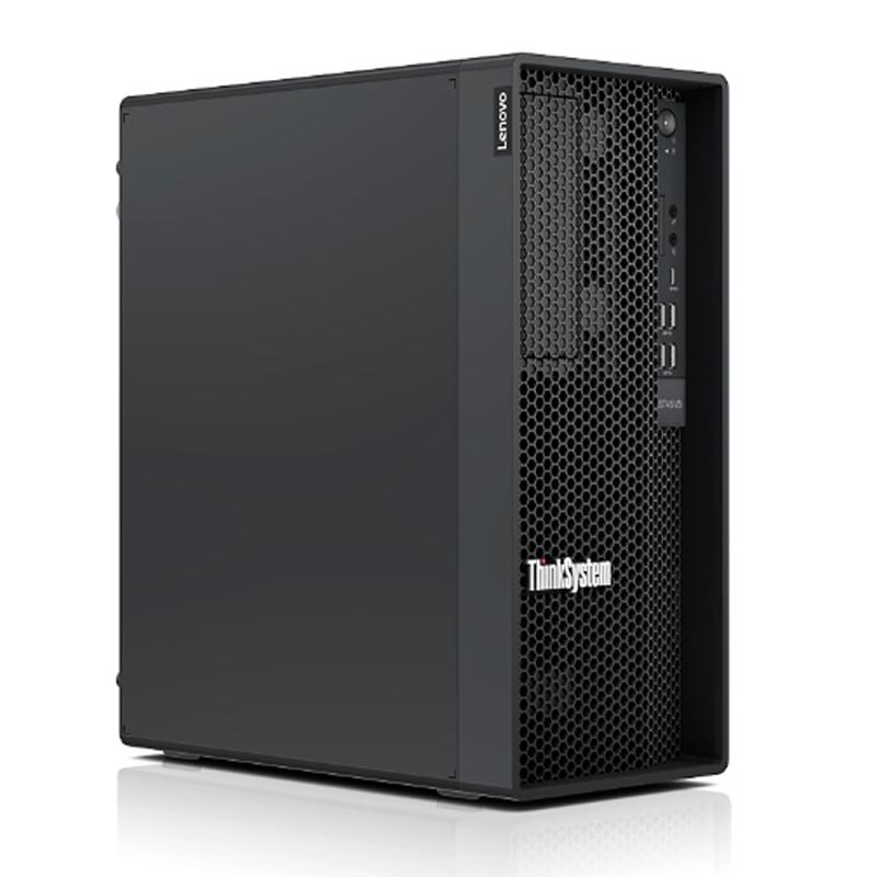 Vista 2 de Servidor Lenovo ThinkSystem ST45 V3, AMD EPYC 4124P 3.8/5.1GHz/4C/16MB Cache, TDP: 65W