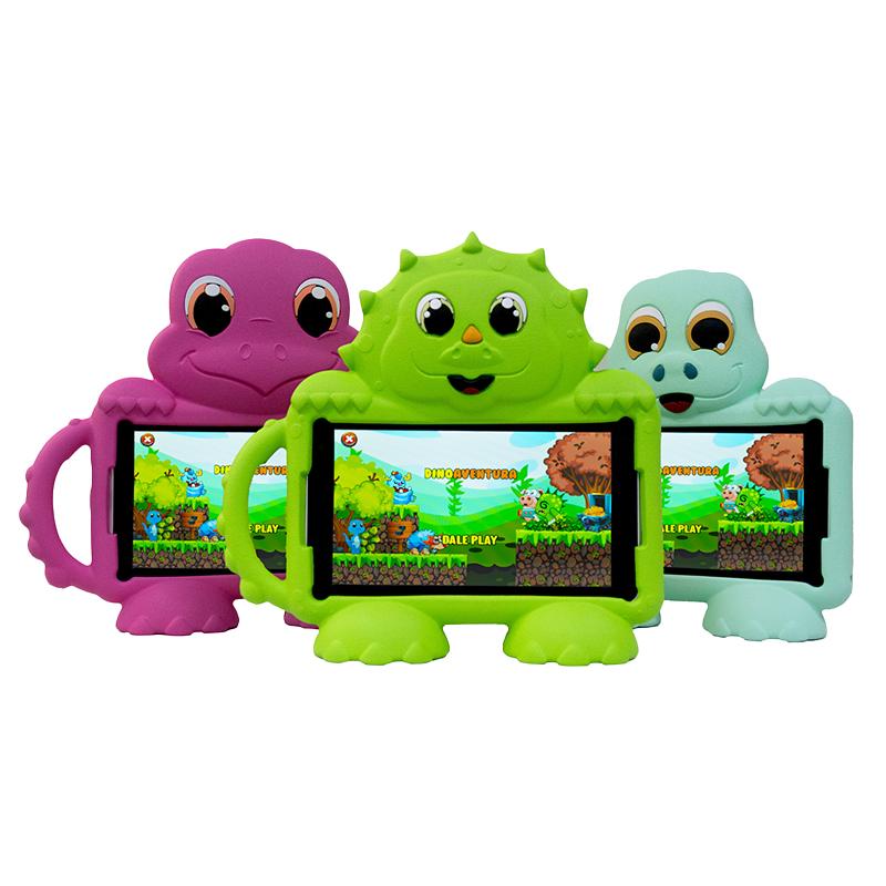 Vista 5 de Tablet Advance Intro TR6959, 7" IPS 1024x600, Android 12 Go,32GB, 2GB RAM, Wi-Fi, Pink