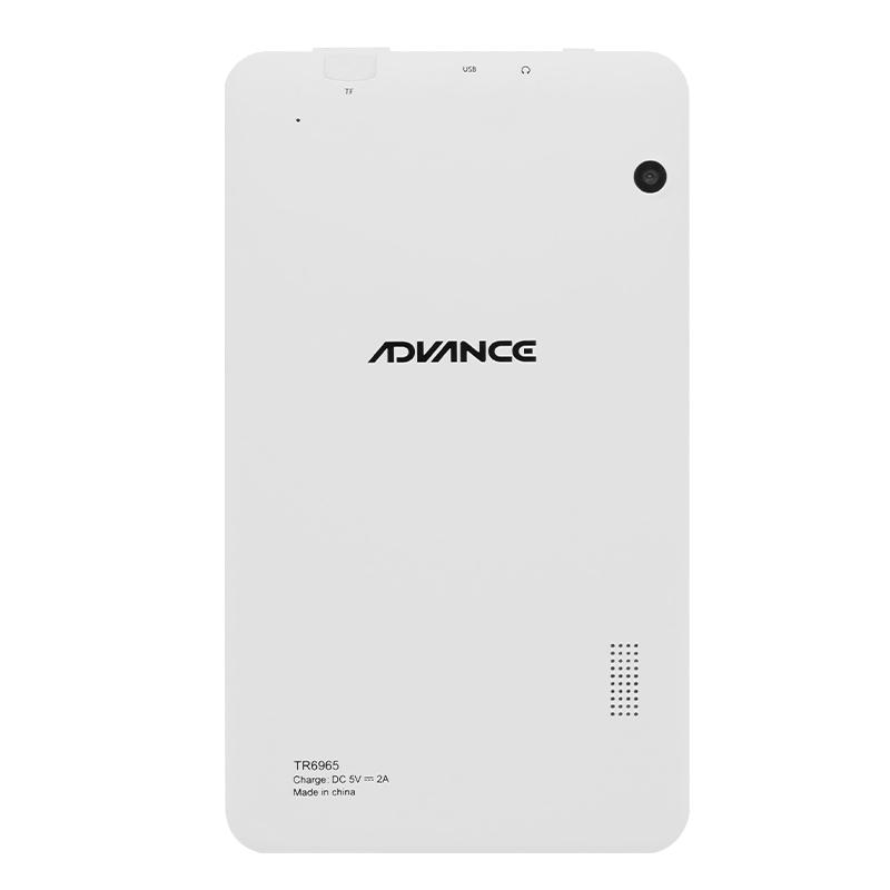 Vista 2 de Tablet Advance Intro TR6965, 7" IPS 1024x600, Android 12 Go Edition, 32GB, 2GB RAM, Wi-Fi