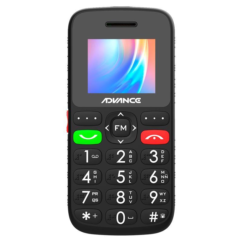 Vista 3 de Teléfono celular Senior 4G ADVANCE HL2460, 1.77", Radio FM Wireless, Desbloqueado