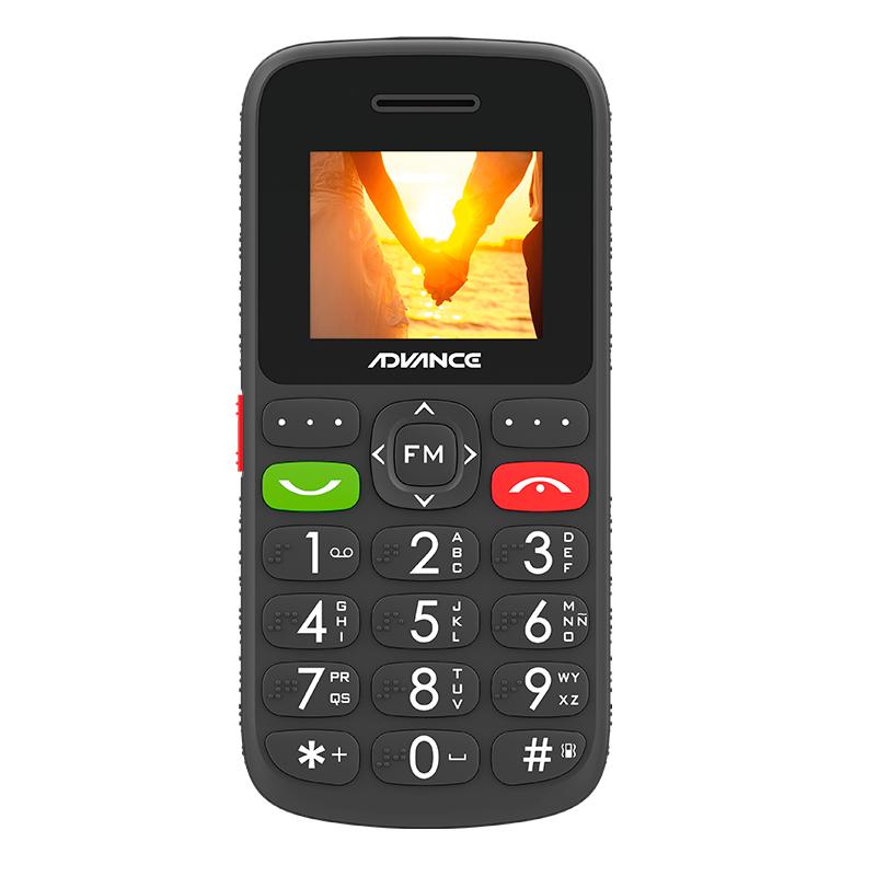 Vista 2 de Teléfono celular Senior 4G ADVANCE HL2460, 1.77", Radio FM Wireless, Desbloqueado