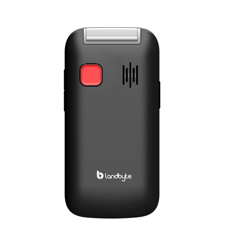 Vista 2 de Teléfono celular Flip 4g LandByte LT1448, 1.77", Dual SIM, Radio FM, Desbloqueado