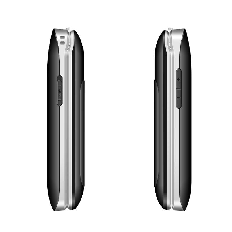 Vista 4 de Teléfono celular Flip 4g LandByte LT1448, 1.77", Dual SIM, Radio FM, Desbloqueado