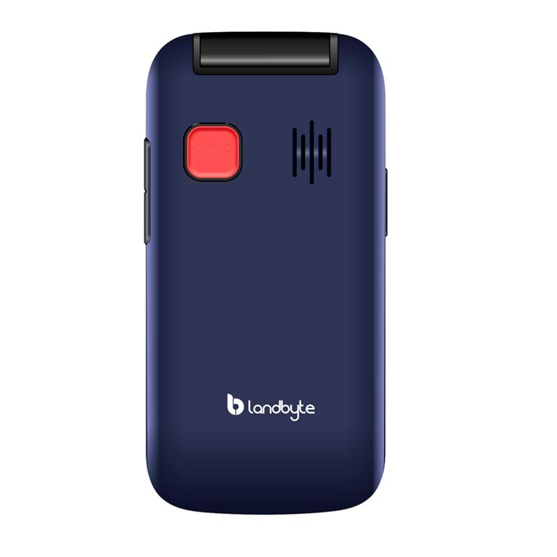 Vista 3 de Teléfono celular Flip 4g LandByte LT1448, 1.77", Dual SIM, Radio FM, Desbloqueado