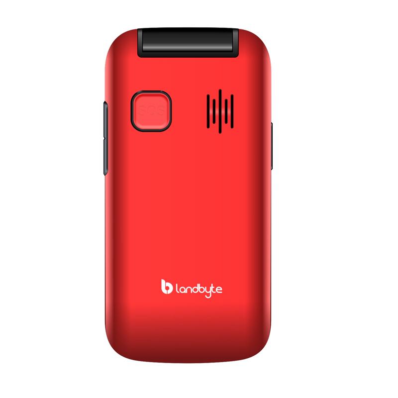 Vista 3 de Teléfono celular Flip 4g LandByte LT1448, 1.77", Dual SIM, Radio FM, Desbloqueado