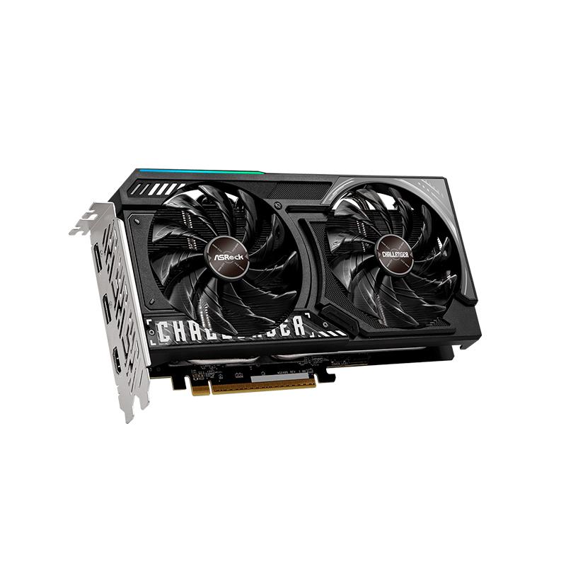 Vista 2 de Tarjeta de Video ASRock AMD Radeon RX 9060 XT Challenger OC 16GB