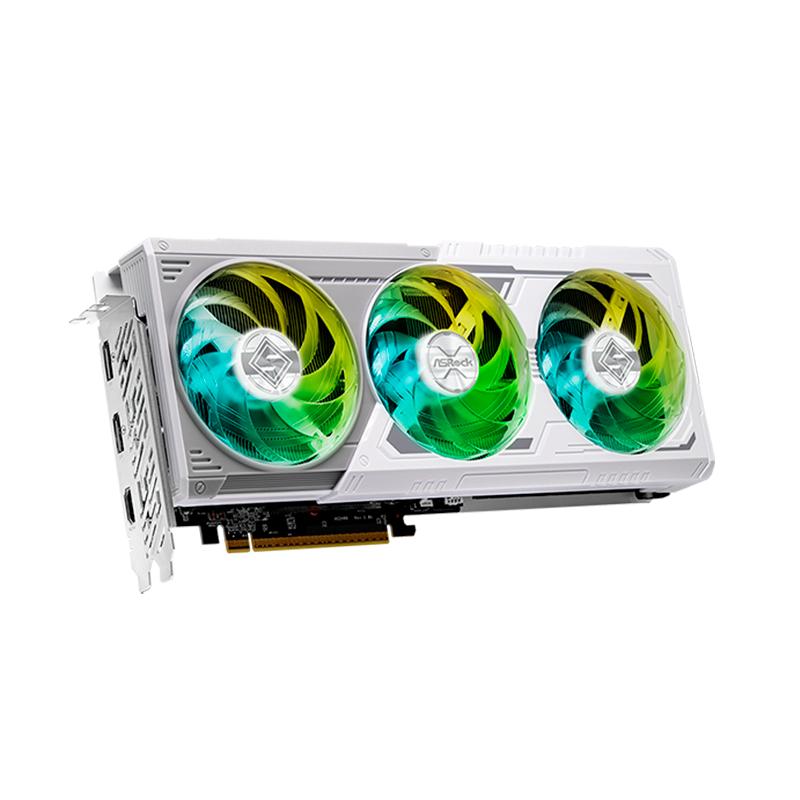 Vista 2 de Tarjeta de Video ASRock AMD Radeon RX 9060 XT Steel Legend OC 16GB GDDR6