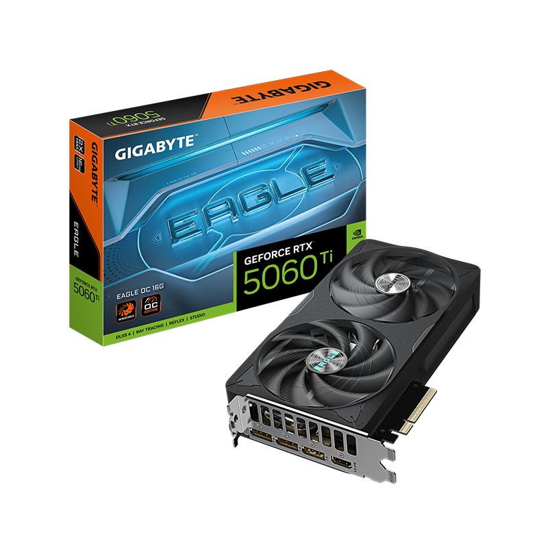 Vista 5 de Tarjeta de Video Gigabyte GeForce RTX 5060 Ti Eagle OC 16GB