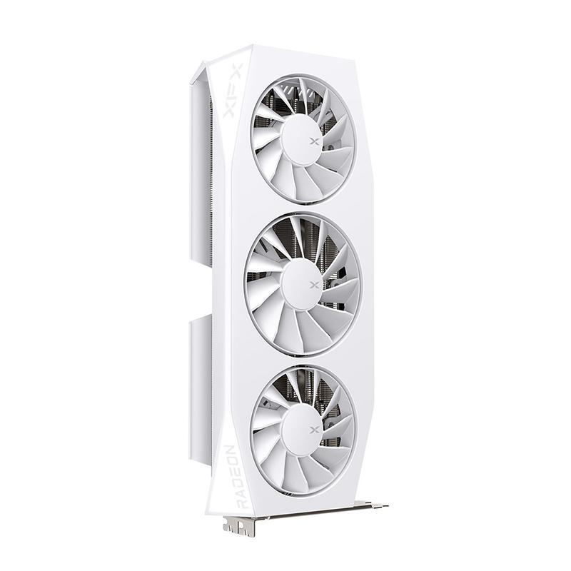 Vista 3 de Tarjeta de Video XFX Mercury Radeon RX 9060 XT OC White 16GB GDDR6 PCIe 5.0