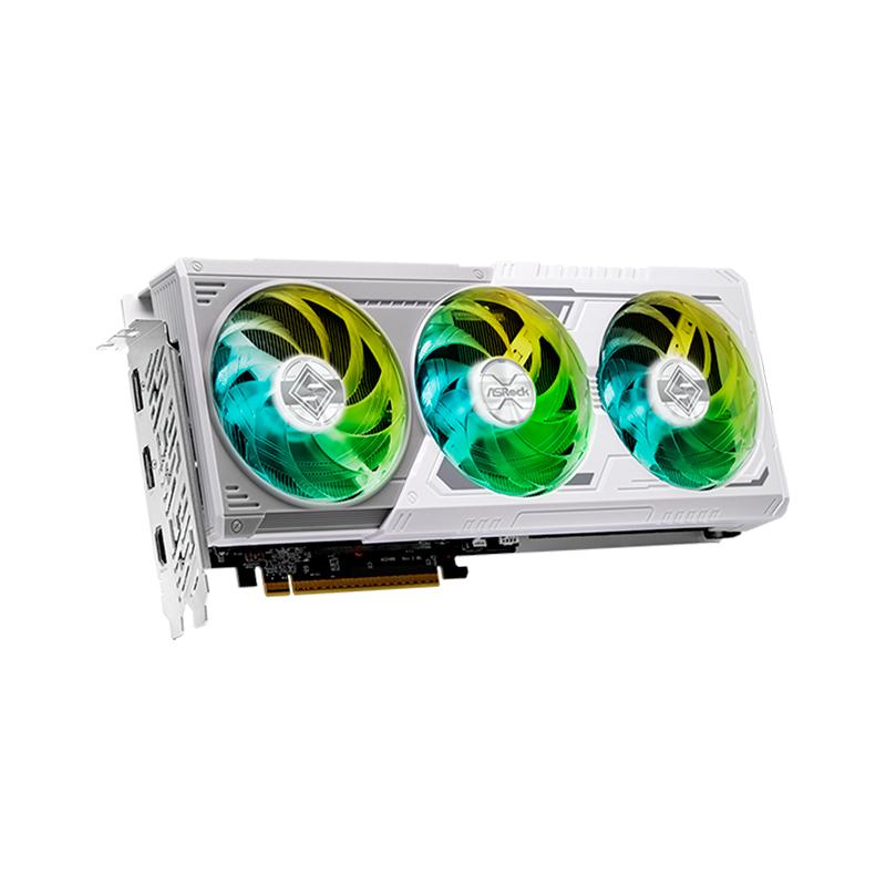 Vista 2 de Tarjeta de Video ASRock Radeon RX 9060 XT Steel Legend OC 8GB GDDR6