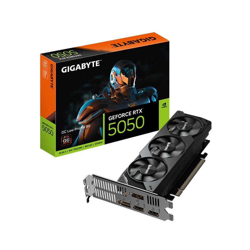 Vista 5 de Tarjeta de Video Gigabyte GeForce RTX 5050 LP OC 8GB GDDR6