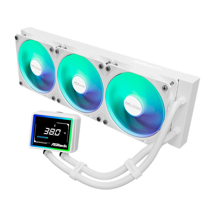 Refrigeración Líquida ASRock Challenger White 360 Digital
