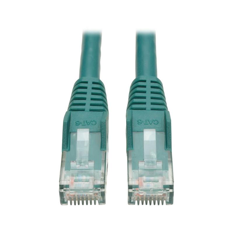 Cable Ethernet Cat6 Tripp Lite Gigabit UTP, PoE, Verde, 61 cm