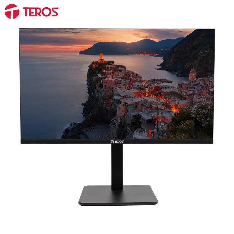 Monitor plano TEROS TE-2421CS, 23.8" FHD IPS, 144Hz, 1ms, HDMI, DP, Audio out, Parlantes