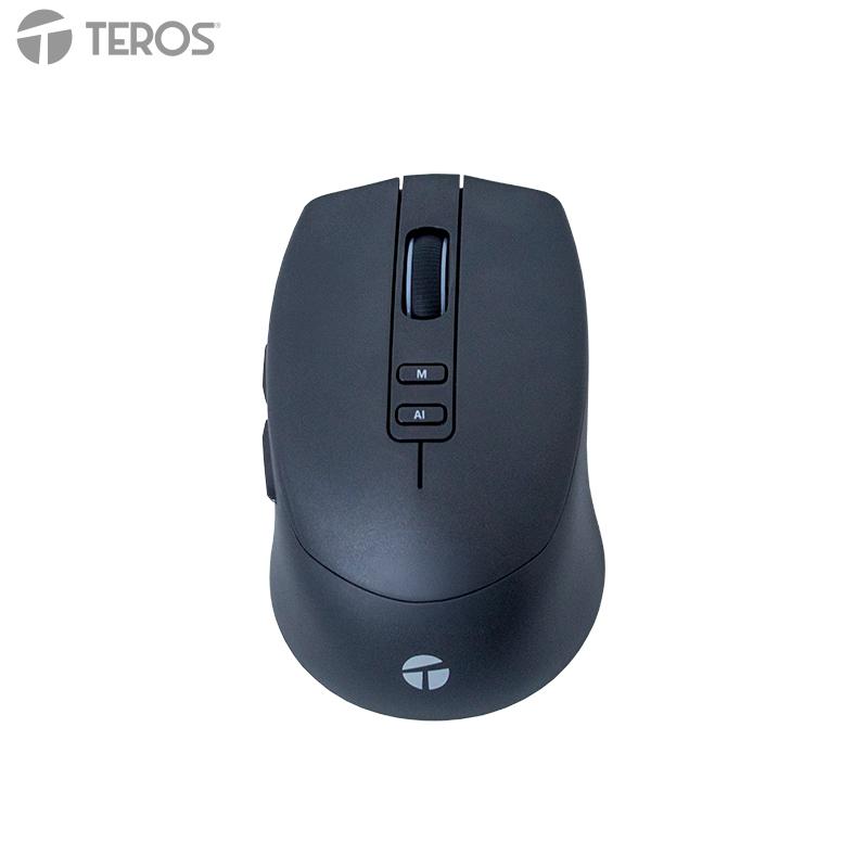 Mouse Inalámbrico Teros TE-1249AI 3200 DPI con IA
