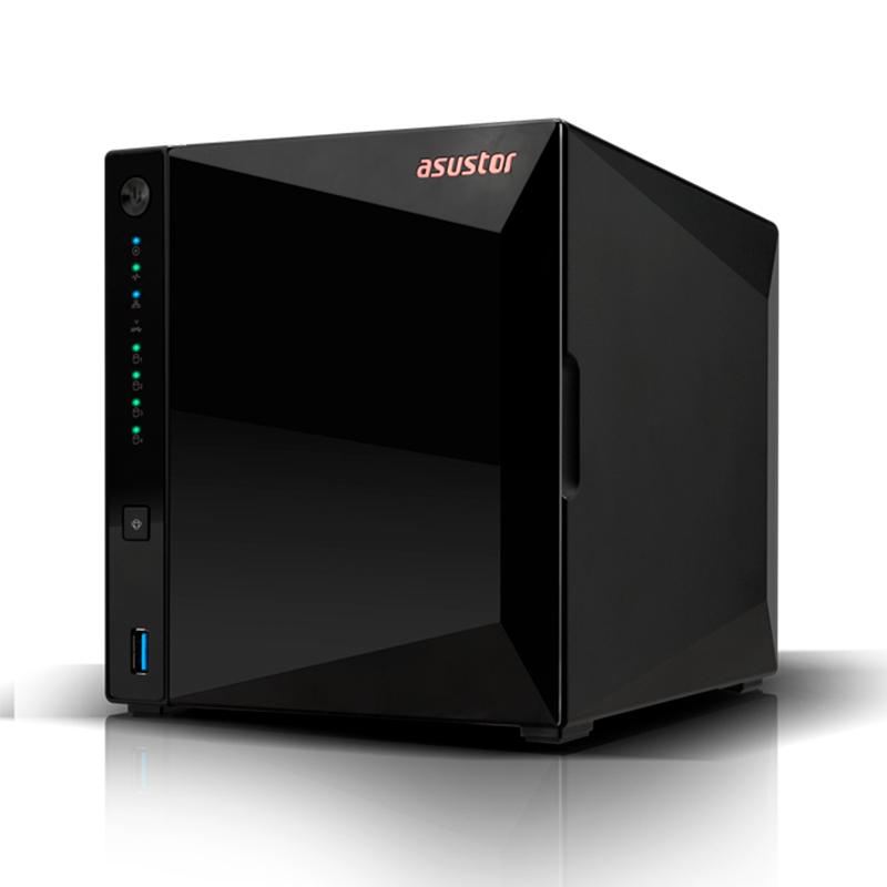 Servidor NAS ASUSTOR DRIVESTOR 4 Pro Gen2 (AS3304T v2) Realtek RTD1619B 1.7GHz/QC/2GB DDR4
