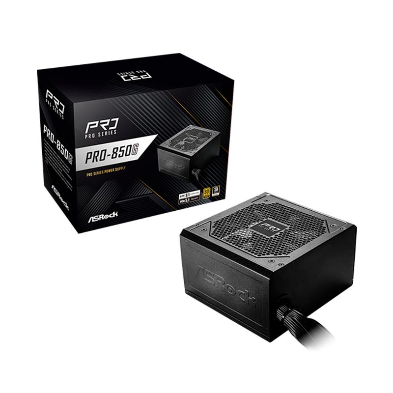 Fuente de Poder Asrock PRO-850G 80+ GOLD