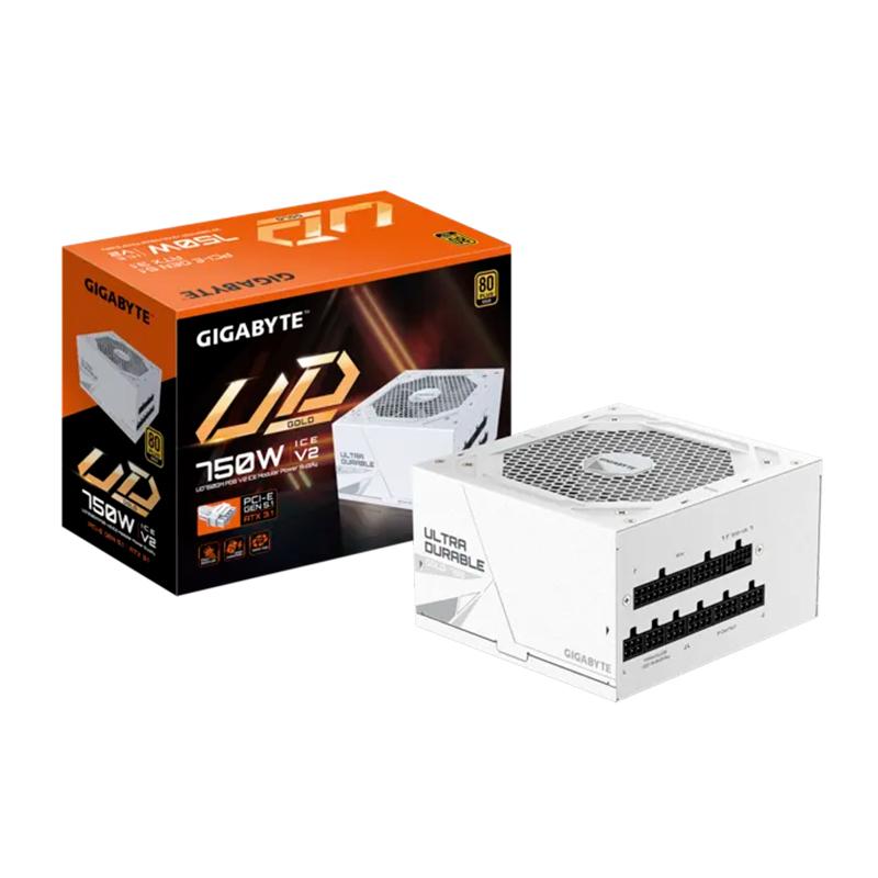 Fuente de Poder Gigabyte UD750GM PG5 ICE 750W 80+ Gold