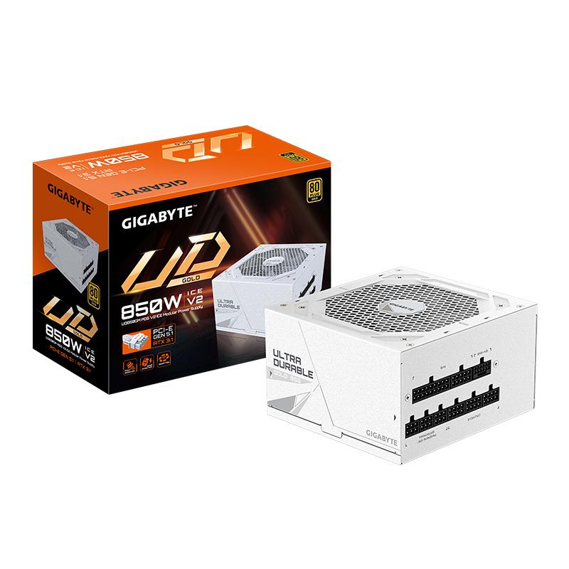 Fuente de Poder Gigabyte UD850GM PG5 ICE 850W 80 Plus Gold