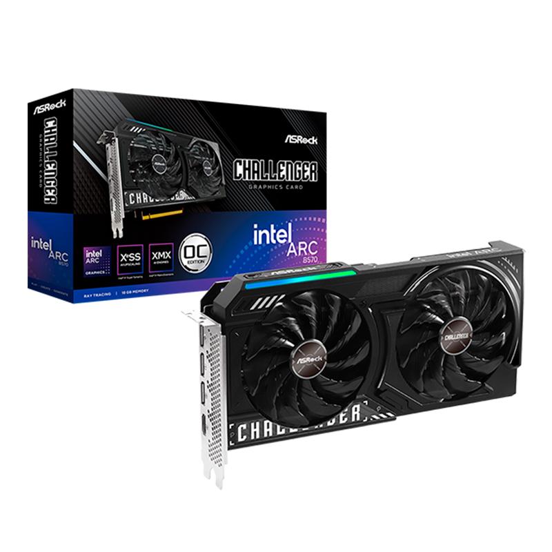 Tarjeta de Video ASRock Intel Arc B570 Challenger 10GB GDDR6