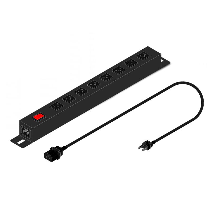PDU Elise PDU-H-08T-10A 8 Tomas N5-15R 1U