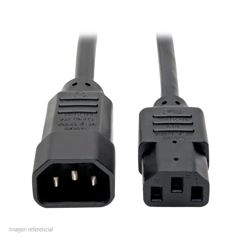Cable de Alimentación Tripp-Lite P004-003 para PDU, C13 a C14, 10A, 250V, 18 AWG, 91.4 cm