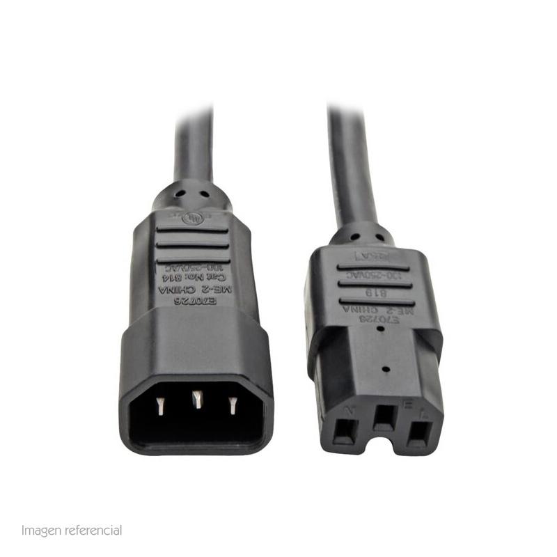Cable de Alimentación Tripp-Lite P018-010 IEC C14 a C15 (3.05mts)