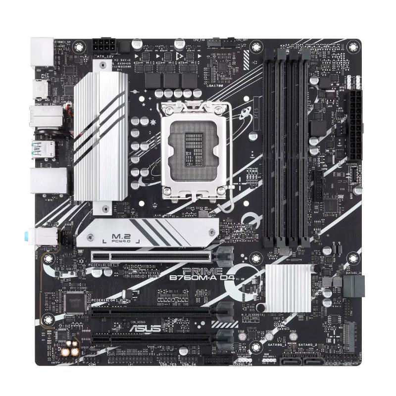 Motherboard ASUS Prime B760M-A D4 Intel LGA1700 mATX