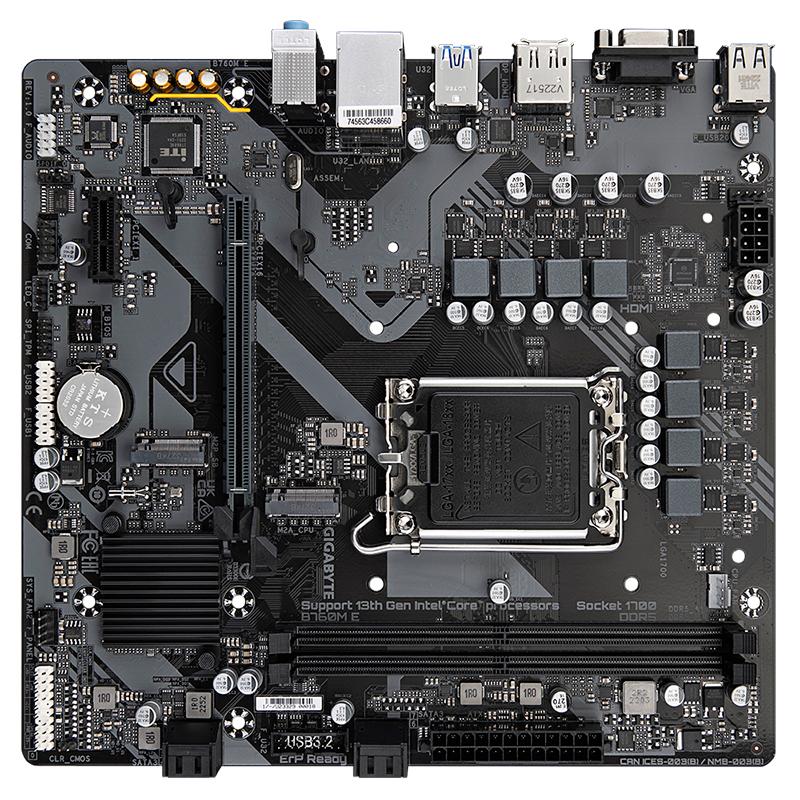 Motherboard Gigabyte B760M E Intel LGA1700 Micro ATX