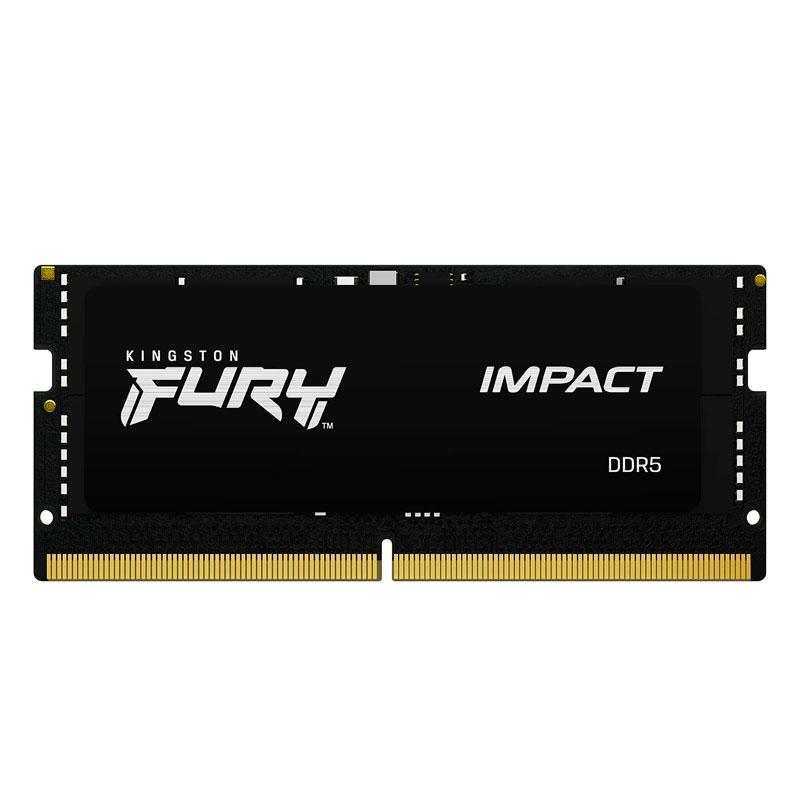 Memoria SO-DIMM Kingston Fury Impact 16GB DDR5 5600MT/s para Laptop
