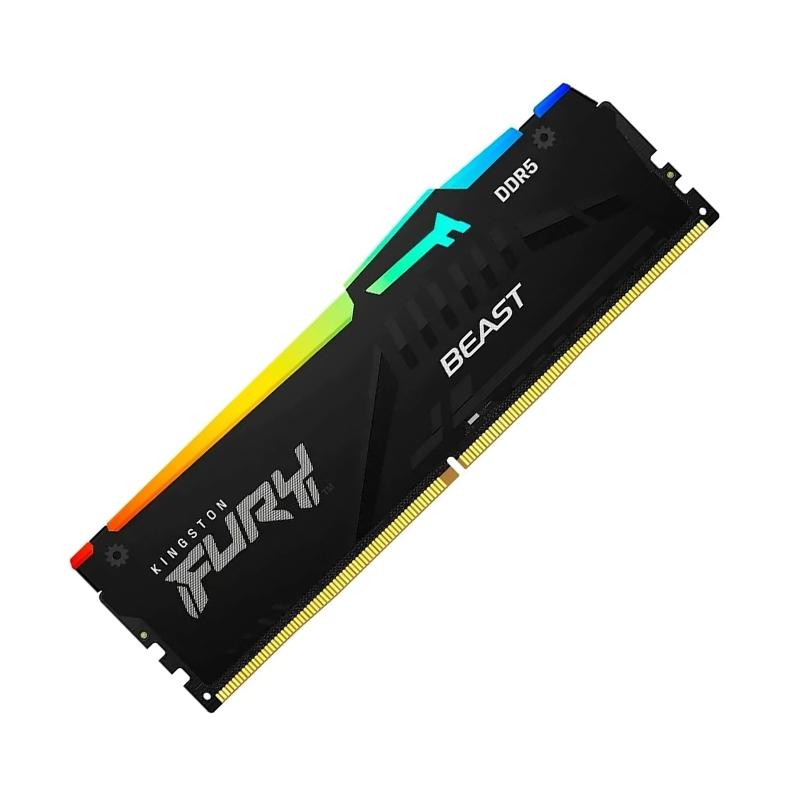 Memoria RAM Kingston Fury Beast 16GB DDR5 6400MT/s RGB