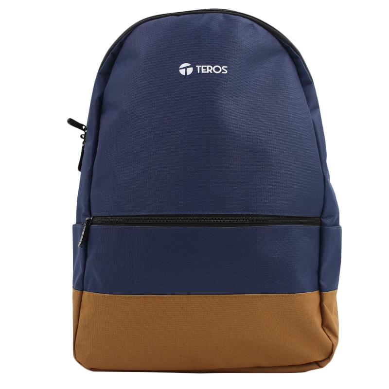 Mochila Teros Nova Azul/Marrón para Notebook 15.6"