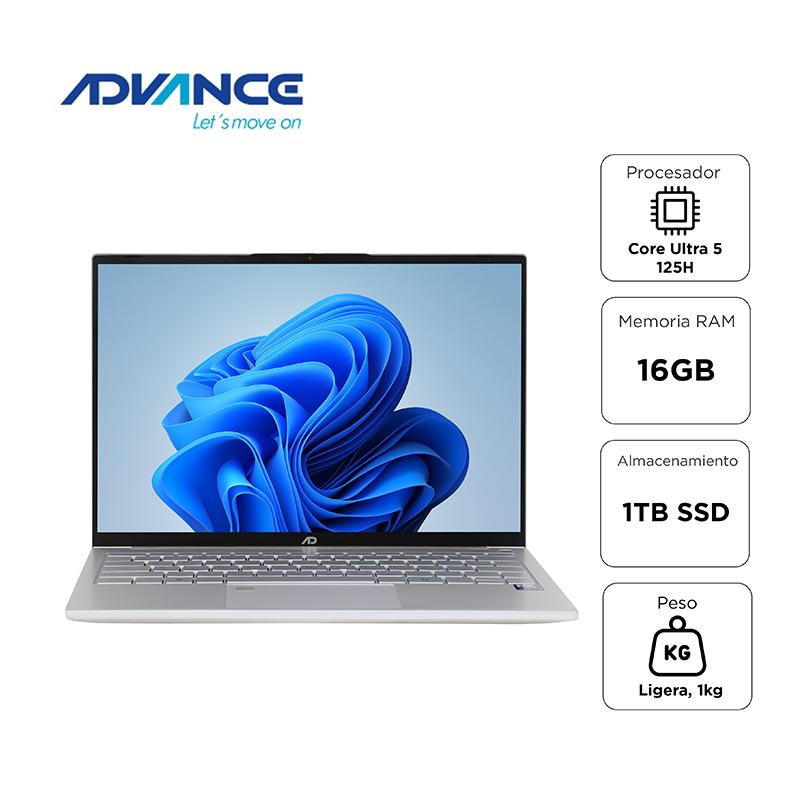 Notebook Advance NV7050 Core Ultra 5, 16GB LPDDR5, 14" WUXGA IPS