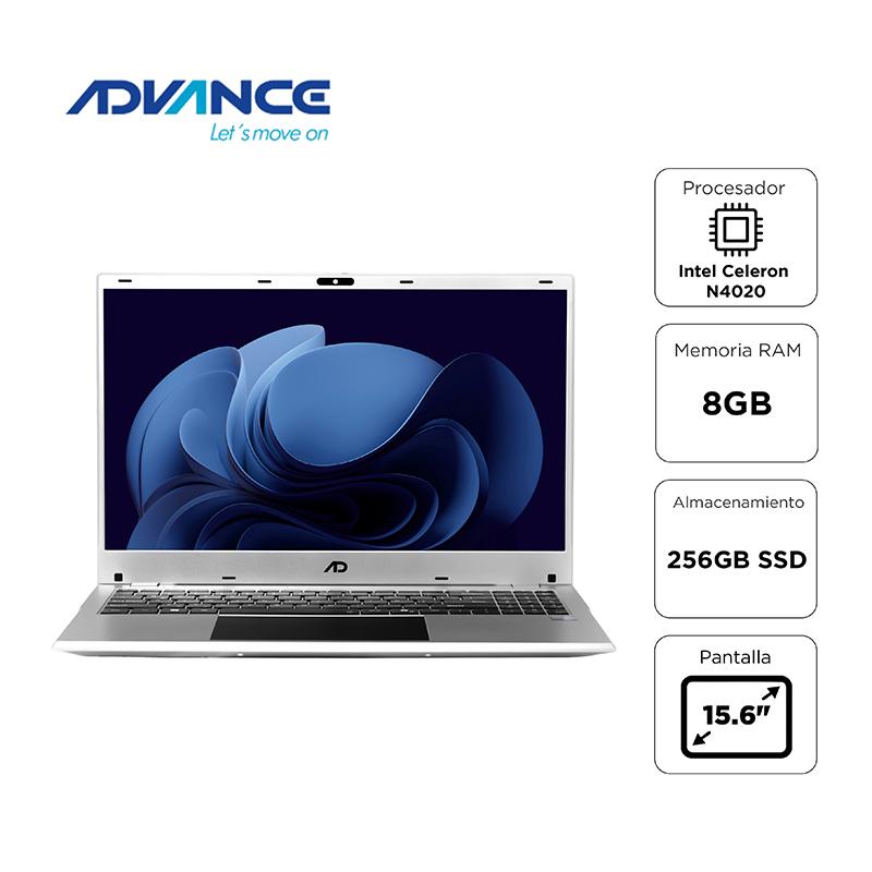 Laptop Advance NV9855 15.6" Celeron N4020 8GB RAM 256GB SSD