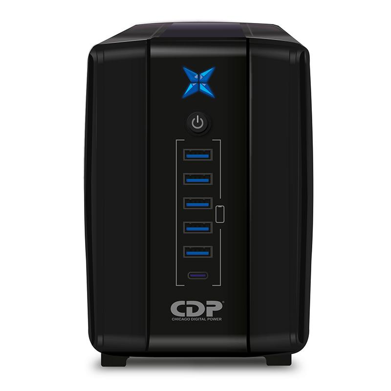UPS CDP R-UPR508i, Interactivo, 500VA, 250W, 220Vca / 50/60Hz (Ajuste Automático)