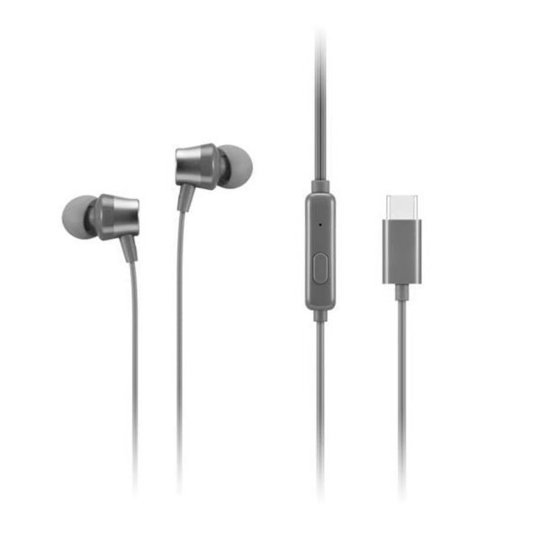 Auriculares de tapon (In-Ear) con microfono Lenovo, Interfaz USB-C, Tipo alambrico. - Imagen 3